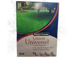 Gazon universel 3Kg - Semis facile et croissance rapide | Jardin