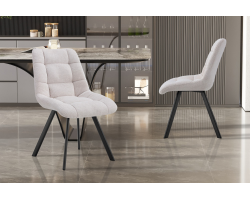 Chaise Lizzy Tissu Ote Share 101 Beige | Meubles | Style et Confort