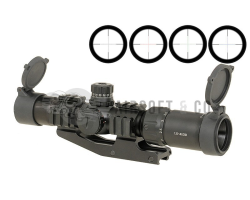 Lunette 1.5 - 4 x 30 mm avec montage Cantilever - Équipement Sportif