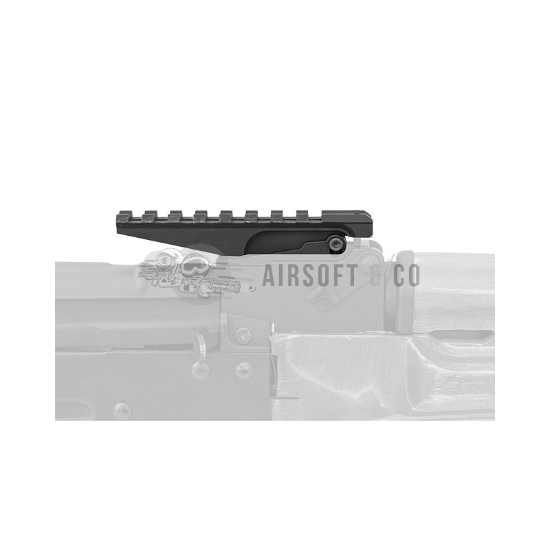 AK Series Rear Sight Rail - Installation facile pour dot-sight