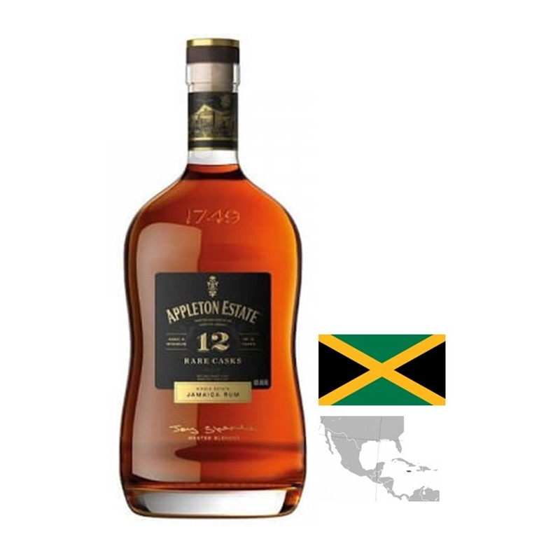 Appleton Estate 12 ans Rhum Jamaïque 70 cl - 43° | Rhum Ambré de Qualité