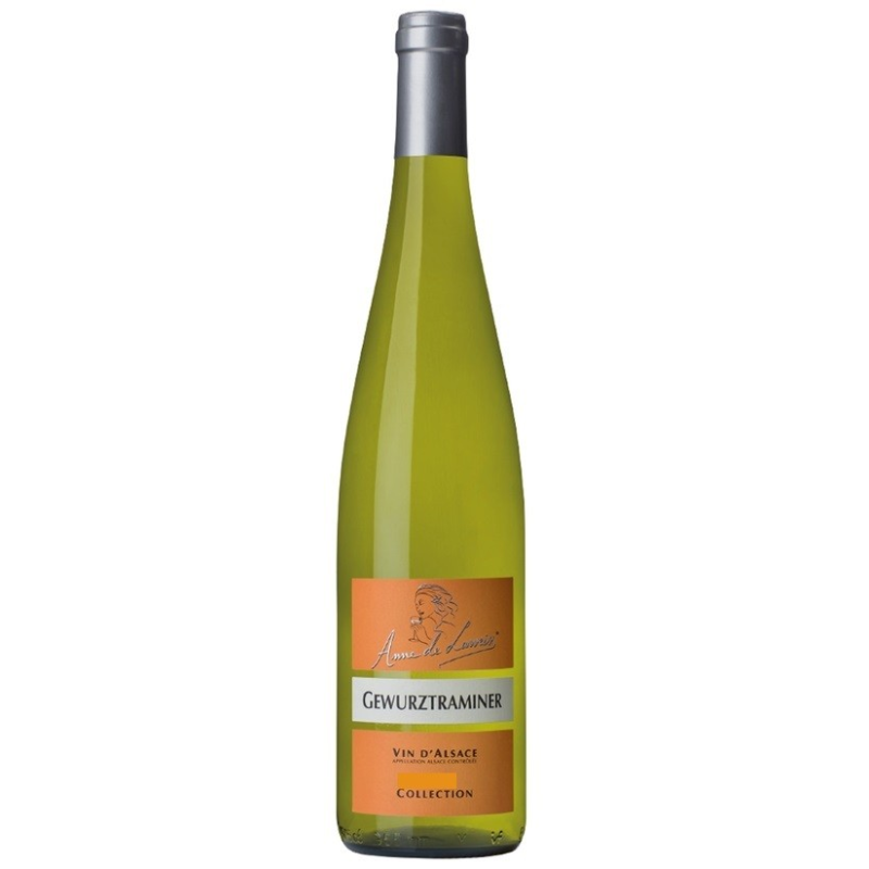 Gewurztraminer Anne de Laweiss 2020 - Vin blanc moelleux d'Alsace AOC 75cl