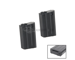 Lot de 2 chargeurs courts Hi-cap M4 AEG Series - Équipement sportif