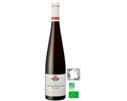 Pinot Noir Côte de Rouffach Bio 2023 - Vin Rouge Alsace