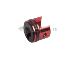 Tête de cylindre en aluminium pour gearbox V7 (rouge) | Équipement Sportif