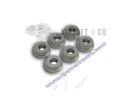 Bushings métal Ø 7 mm - Ensemble de 6 pièces pour équipements sportifs