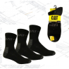 Lot de 3 socquettes de travail résistantes Caterpillar
