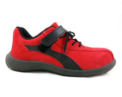 Chaussure de sécurité femme S1P Elea rouge S24 - Style et Protection