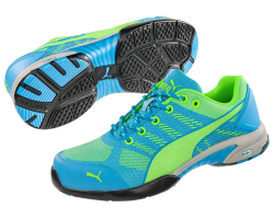 Basket de sécurité femme S1P Celerity Knit Blue Puma - Confort et Performance