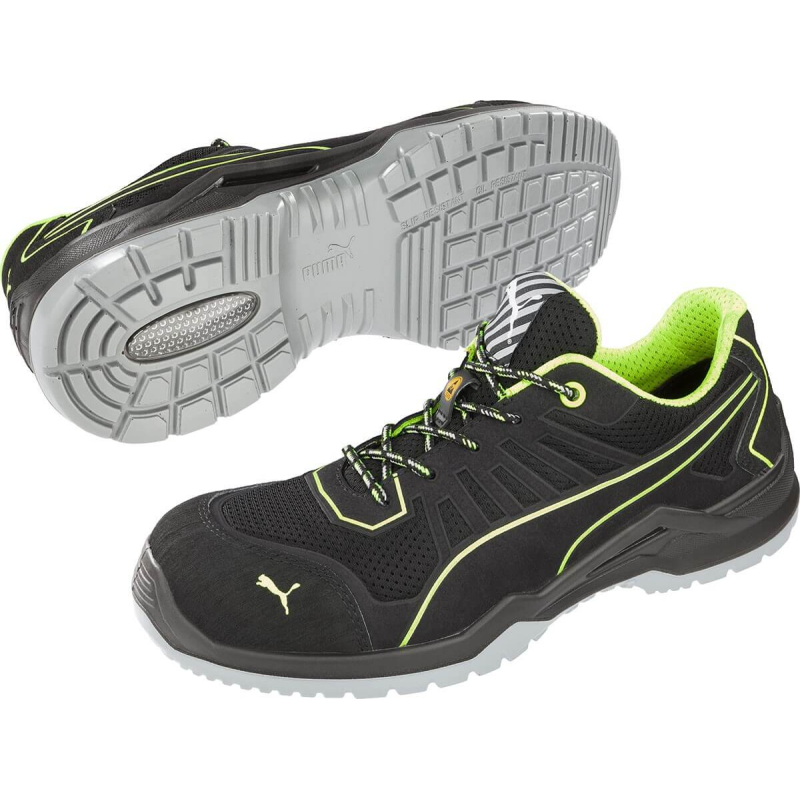 Basket de sécurité S1P Fuse tc green - Puma | Chaussures de sécurité