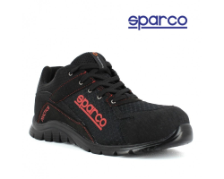 Basket de sécurité légère Practice S1P noir rouge Sparco