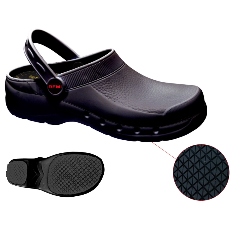 Sabot de travail médical léger noir mixte Remi confection