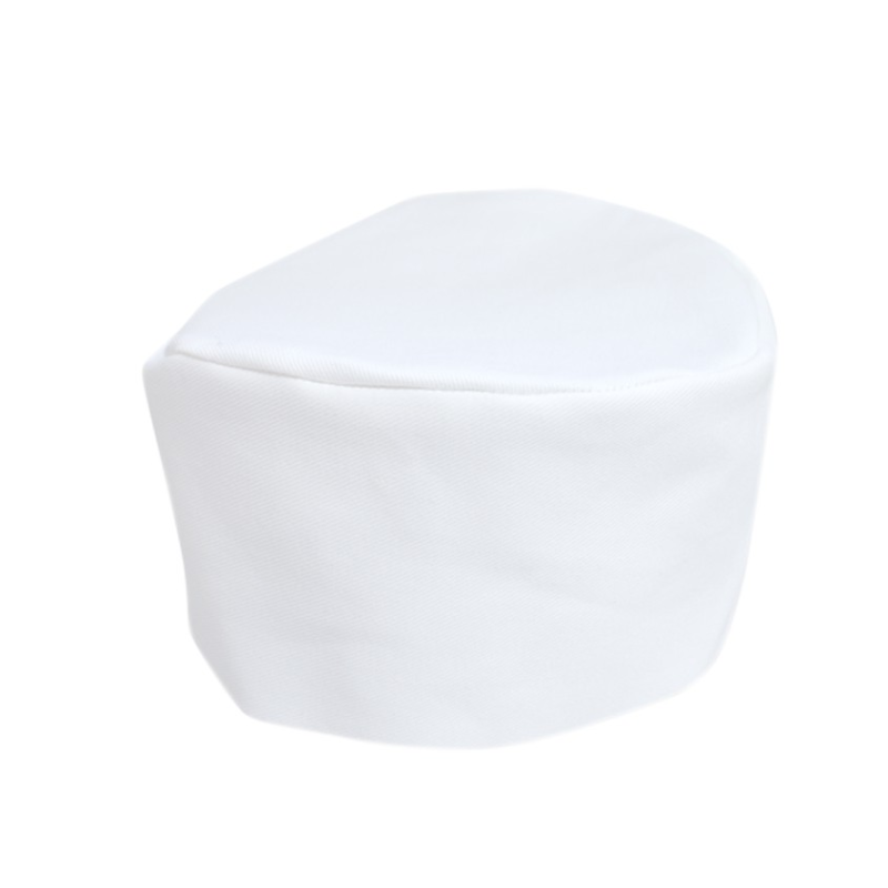Calot de cuisinier blanc 100% coton LMA - Élégance et confort en cuisine