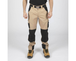 Pantalon de travail robuste Adam beige Nine Worths - Qualité et confort