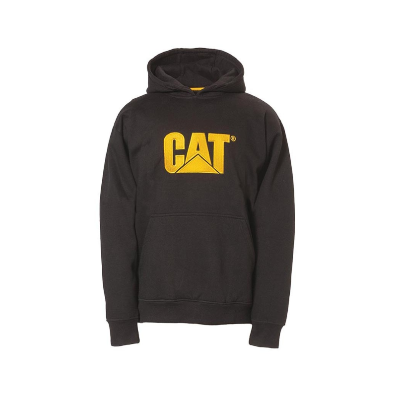 Sweat à capuche homme noir W10646 Caterpillar - Confort et style