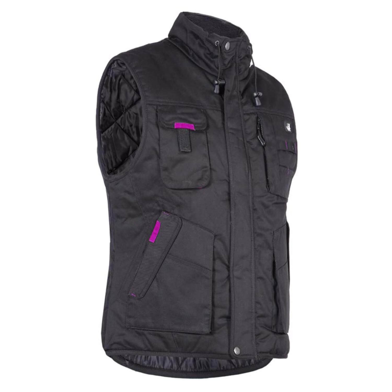 Gilet sans manches de travail femme Maryse NW - Pratique & Élégant
