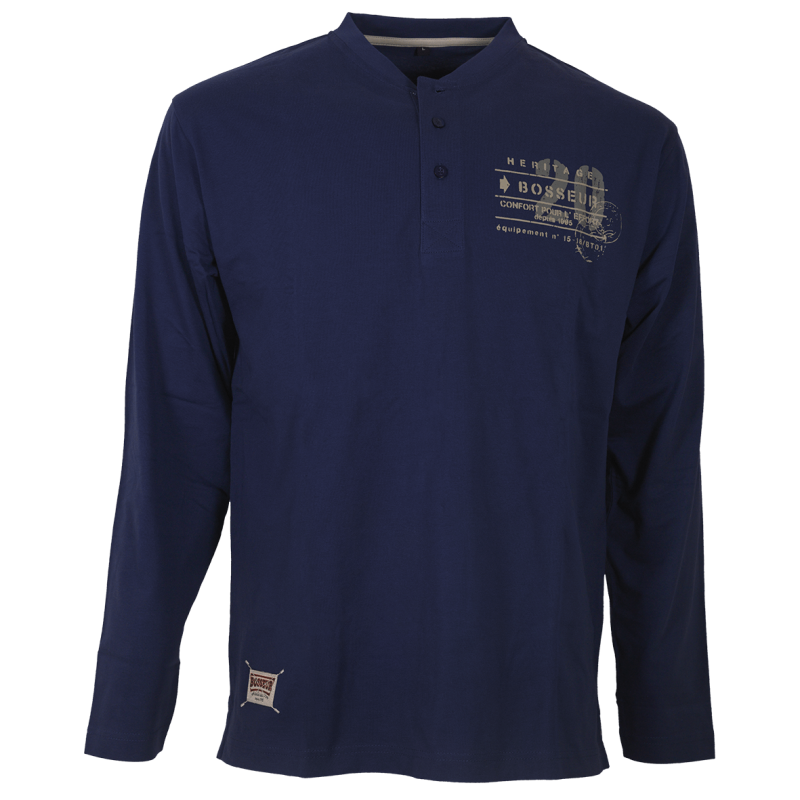 Tee shirt de travail manches longues Stony Bosseur - Confort et style