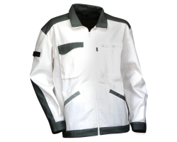 Blouson de travail peintre plaquiste blanc Enduit LMA - Vêtements professionnels