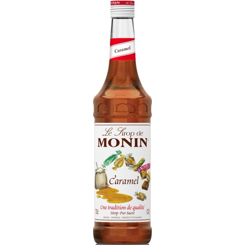 Sirop de caramel Monin 70cl - Goût authentique pour vos boissons