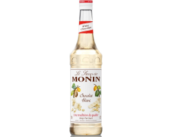 Chocolat blanc Monin sirop 70 cl - Une touche gourmande