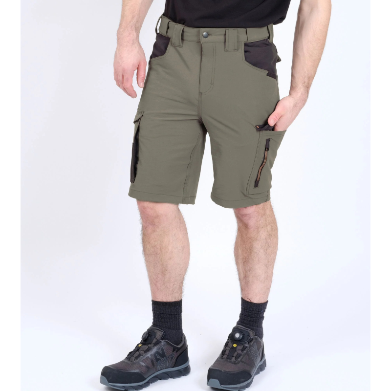 Bermuda de travail stretch 4D STAN Nine Worths - Performance et Confort