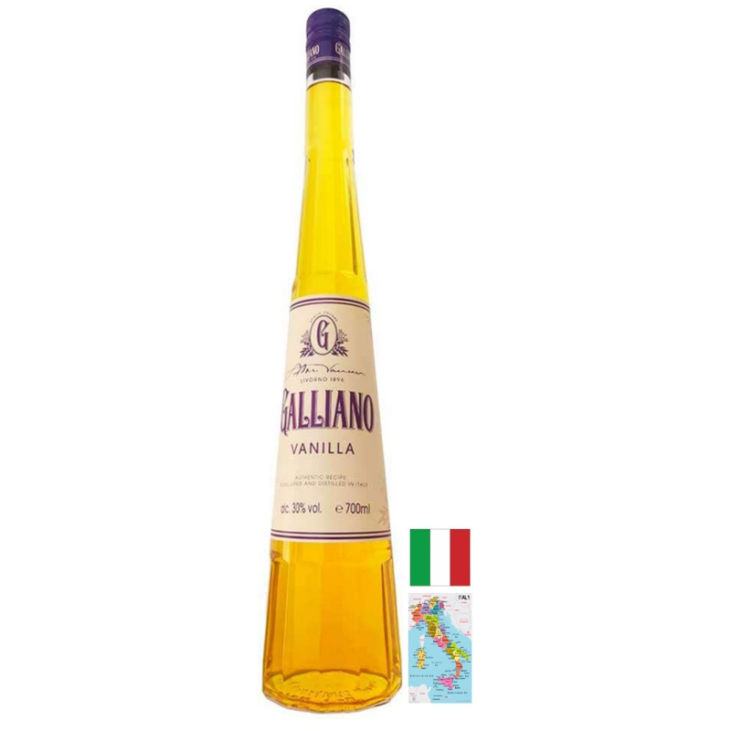 Galliano Vanilla Liqueur 70 cl - Liqueur haut de gamme d'Italie