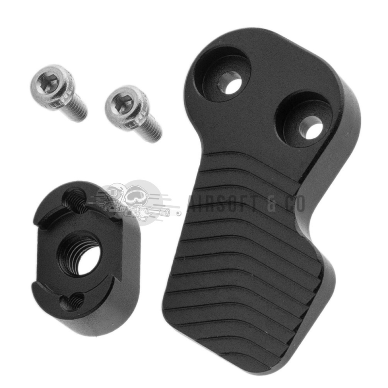 Extended CNC Magazine Catch pour M4 Type AEG – Équipement Sportif