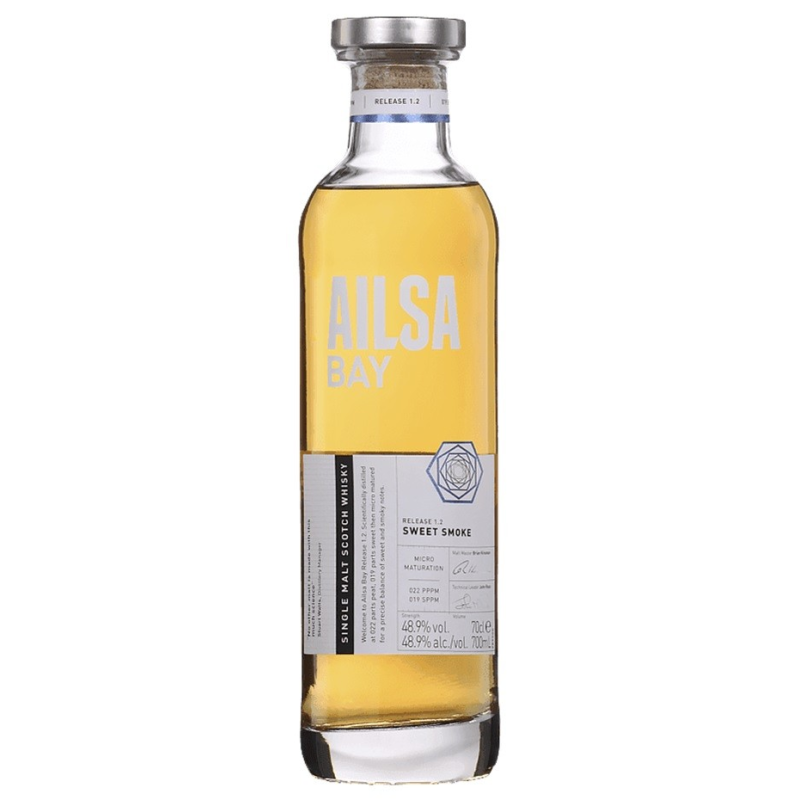 Ailsa Bay Whisky Single Malt Lowlands 70cl 48°9 - Whisky d'exception