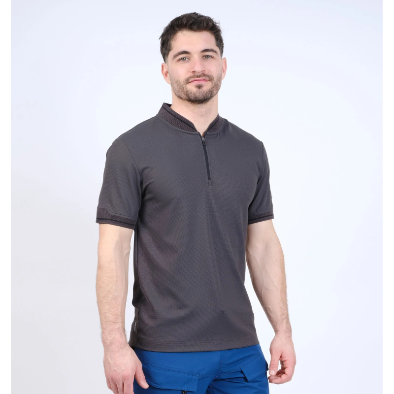 Polo zippé Sydney Nine Worths - Tissu Stretch Respirant