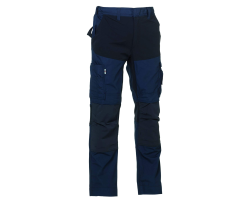 Pantalon de travail extensible Hector navy Herock - Confort et Durabilité