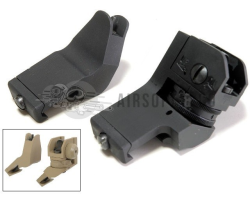 Organes de visée mécanique 45° type RTS - Équipement Sportif