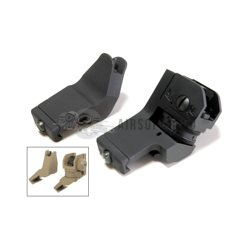 Organes de visée mécanique 45° type RTS - Équipement Sportif