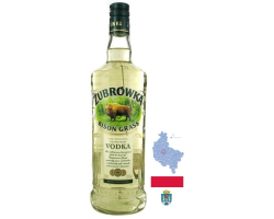 Zubrowka Bison Vodka Pologne 70 cl - Un spiritueux de qualité