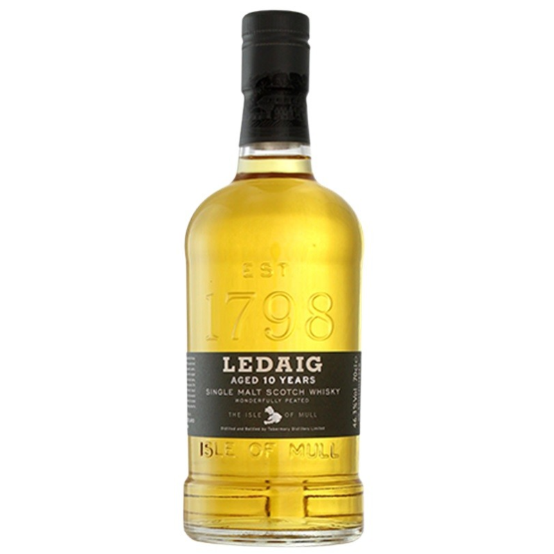LEDAIG 10 ans Single Malt Whisky - 70 cl - 46.3°