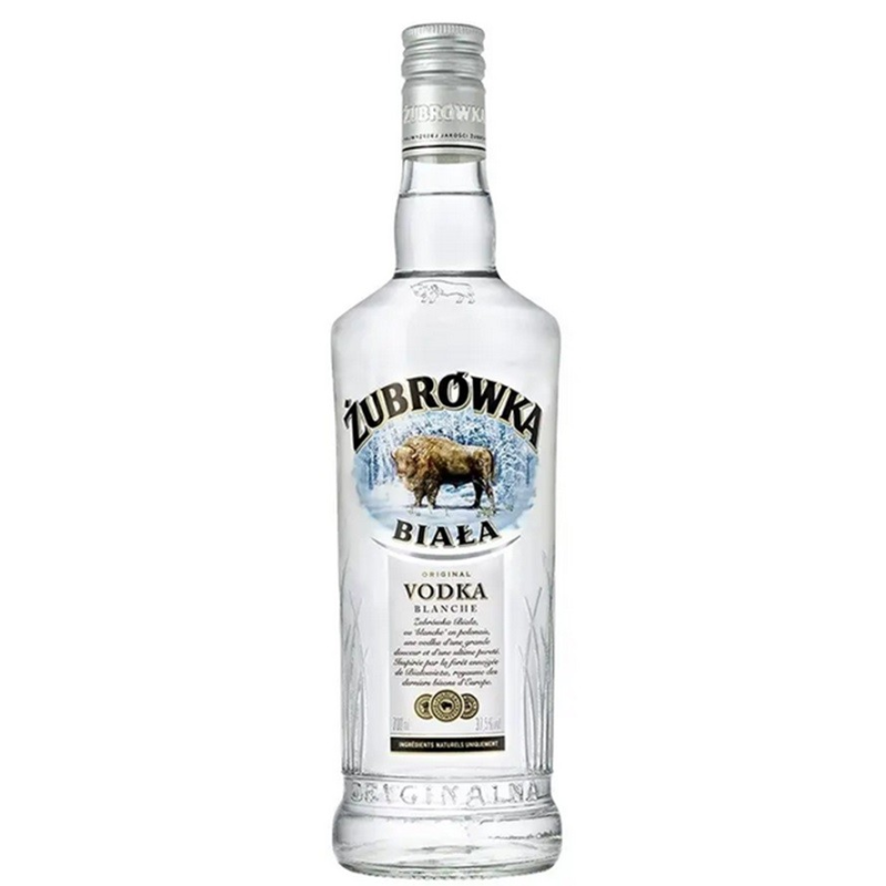 Vodka Biala Zubrowka Pologne 70 cl 37,5° - Spiritueux de qualité