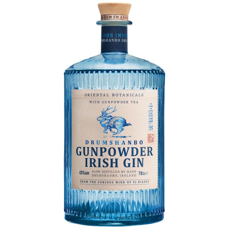 DRUMSHANBO GUNPOWDER GIN - Gin irlandais haut de gamme 70cl 43°