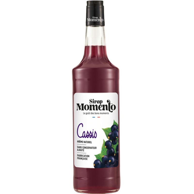 Sirop de Cassis Momento - 100 cl - Boisson Fruité