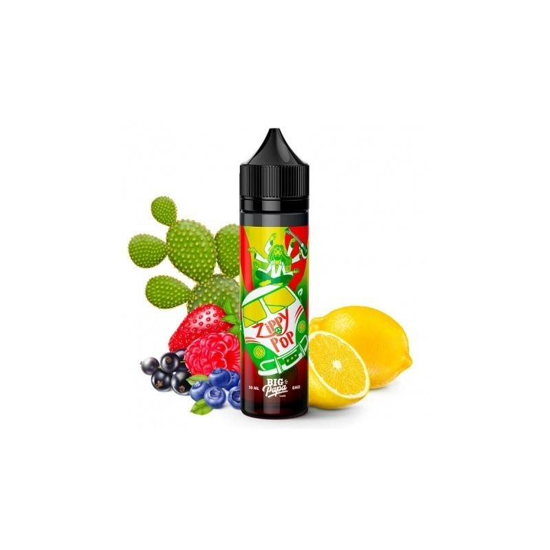 Zippy Pop - Big Papa 50ml - E-liquide haut de gamme pour vapotage