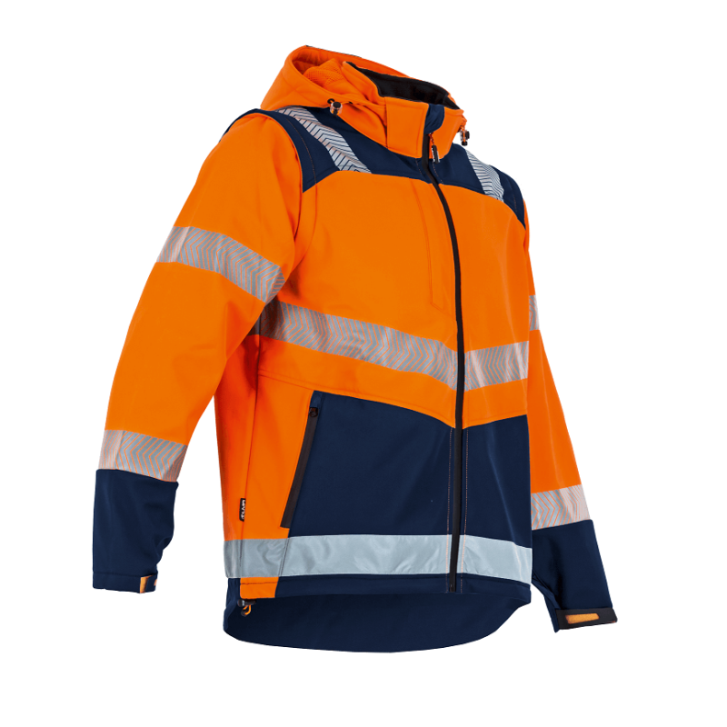 Veste softshell haute visibilité LMA - Confort et sécurité pour professionnels
