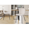 Chaise 'Susan' Bouclé Sable - Élégance et Confort | Meubles