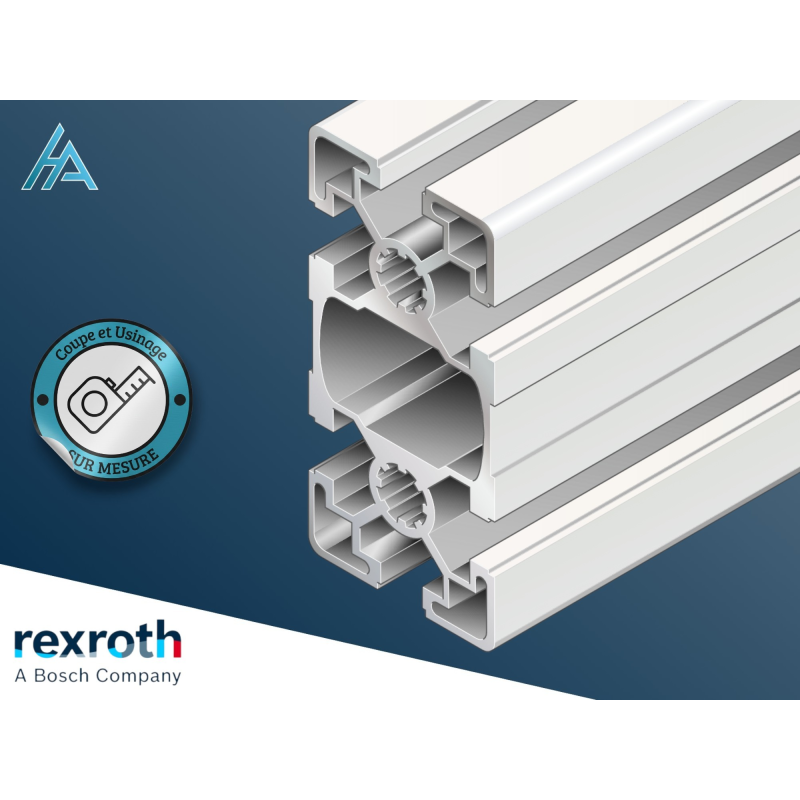 Profilé aluminium 45x90L Bosch Rexroth sur mesure - Qualité et Durabilité