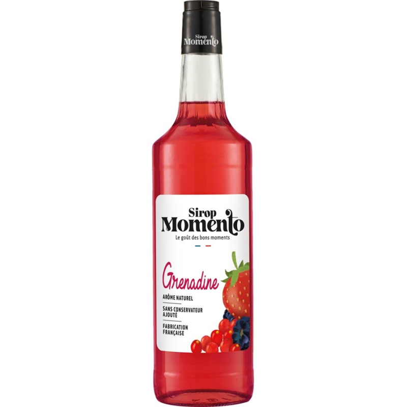 Grenadine Momento Sirop 100cl - Sirop de grenadine haut de gamme