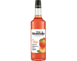 Sirop de pêche Momento 100cl - Une douceur fruitée pour vos boissons