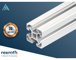 Profilés aluminium d'étayage Bosch Rexroth 40x40 - Caisse de 20 pièces