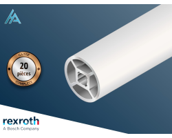 Caisse de 20 profilés aluminium ronds D28 - Bosch Rexroth