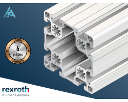 Caisse de 6 profilés aluminium d'étayage 90x90L - Bosch Rexroth