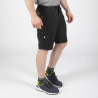 Bermuda de travail ripstop Jack noir Nine Worths | Vêtements professionnels