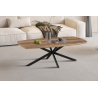 Achetez la table basse 'Aziz' décor mango - Meuble élégant