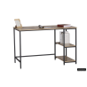 Bureau 'Rustico' en bois MDF et métal noir - Meubles modernes