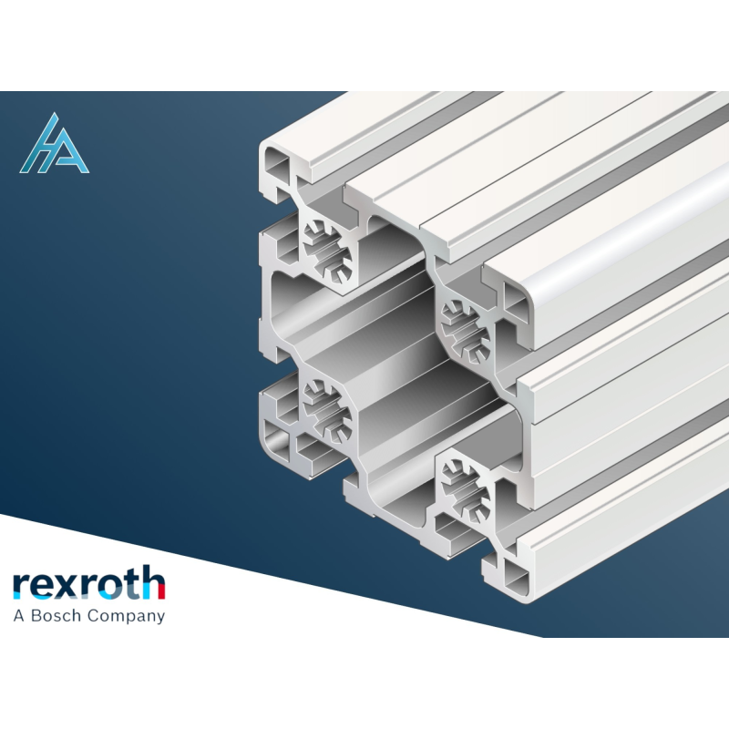 Profilé aluminium d'étayage 90x90L - Bosch Rexroth